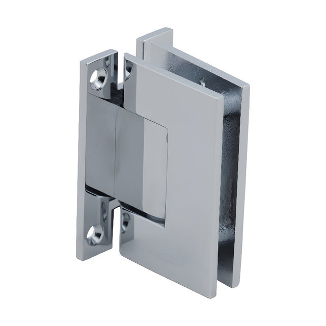 CRL Polished Chrome Geneva 037 Series Wall Mount 'H' Back Plate Hinge