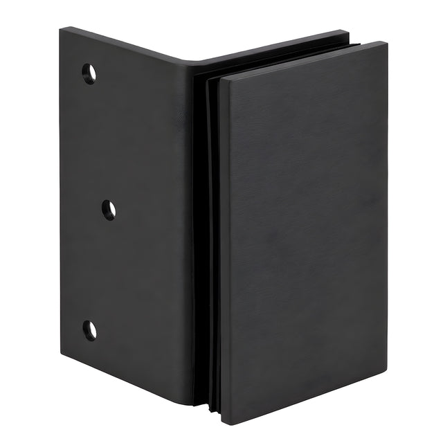 CRL Matte Black Geneva Series Wall Mount Bracket