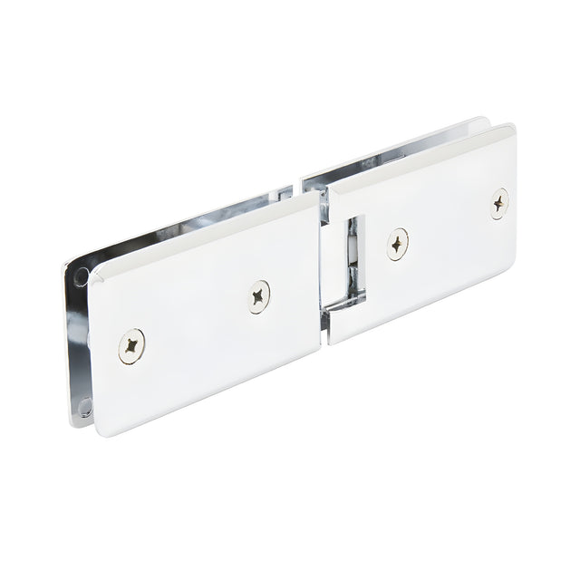 CRL Chrome Grande 180 Series 180 Degree Glass-to-Glass Hinge