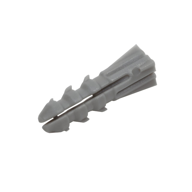 CRL 1/4" Plastic Screw Anchor Without Shoulder - 1000 Pack