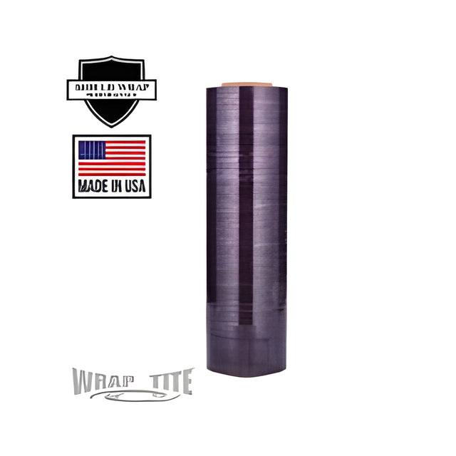 Hand Pallet Wrap, Hi-Performance, Purple, 47 Guage, 18" x 1500' – 4/Case