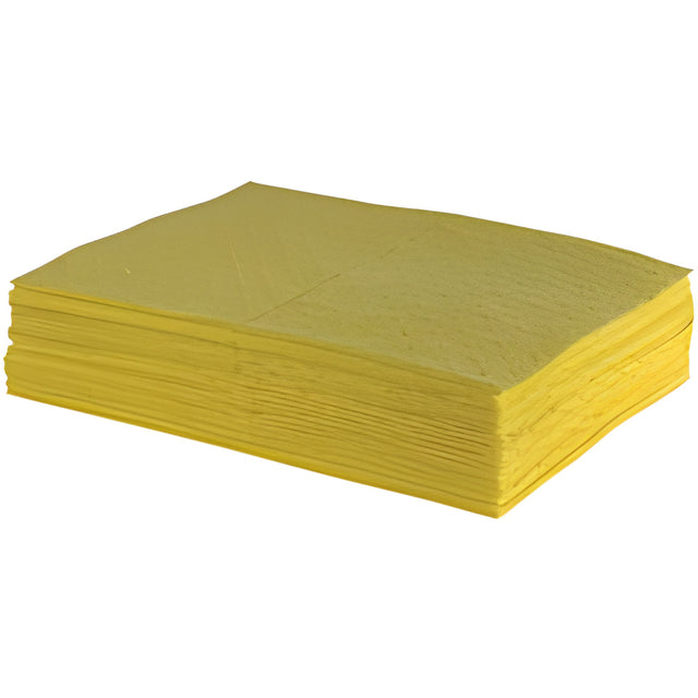 Hazmat Absorbant Pads, Bonded, Heavy Duty, 15" x 18"- 100 / Bale
