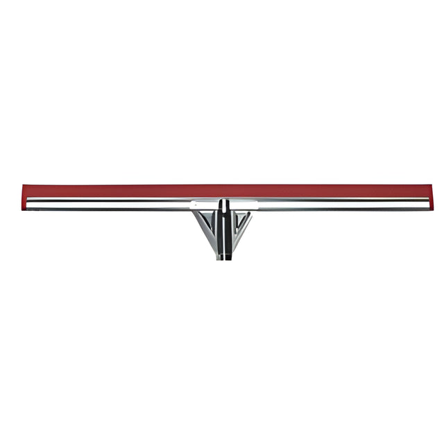 Heavy-Duty Chemical Resistant Metal Moss Squeegee, Red, 30"- 1 Ea