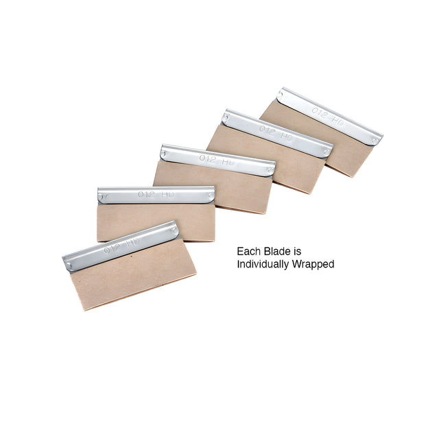 CRL .012" Single Edge Metal Heavy-Duty Razor Blades - 100/Pk