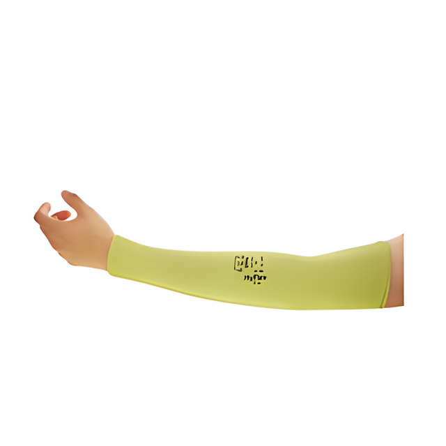 Kelvar Cut Resistant Sleeve, 18", ASTM ANSI Level A3, Yellow