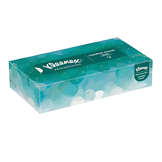 KC 21400 Kleenex Professional Facial Tissue, Flat Box, 2 Ply, 100 Sheets / Box- 36 Boxes / Case