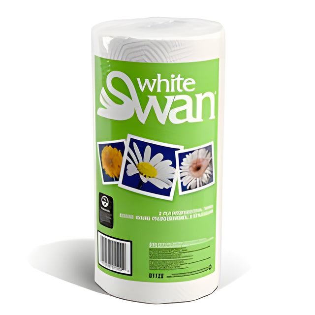 Kruger White Swan Professional Towel- 210 Sheets x 12 Rolls / Case