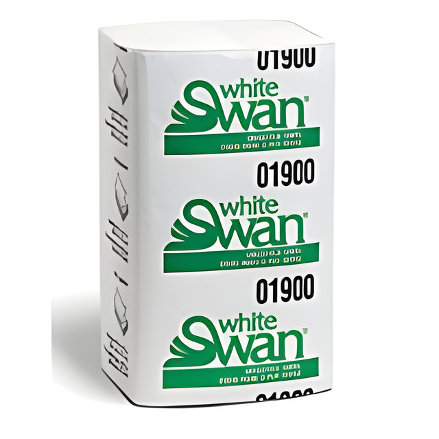 Kruger White Swan Single Fold PaperTowels, White- 250 Sheets x 16 Packs/ Case