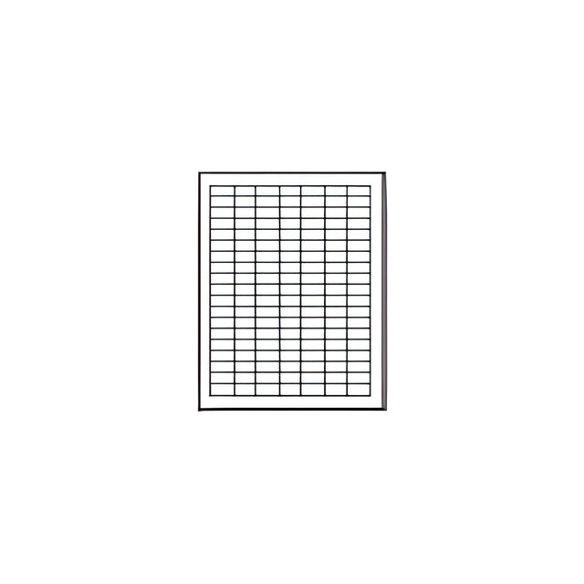 Laser Printer Label Sheets, 0.5" x 1"- 133 Labels/ Sheet x 100 Sheets