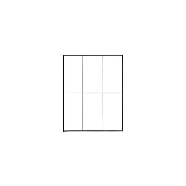 Laser Printer Label Sheets, 5.5" x 2.83"- 6 Labels/ Sheet x 100 Sheets