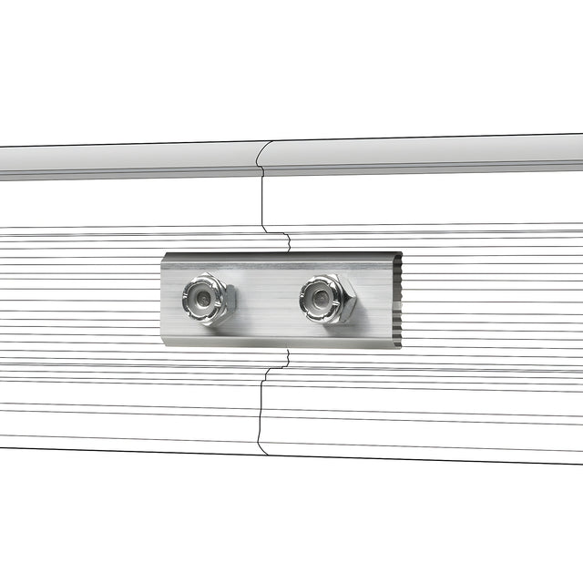 Latitude 34 Brushed Stainless Track Connector Kit