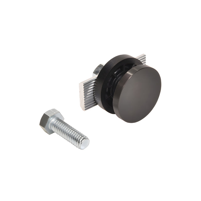 Latitude 34 Glass Track Mount Kit Black Stainless