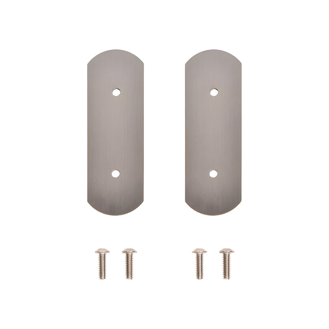 Latitude 34 Track End Cap Kit Black Stainless