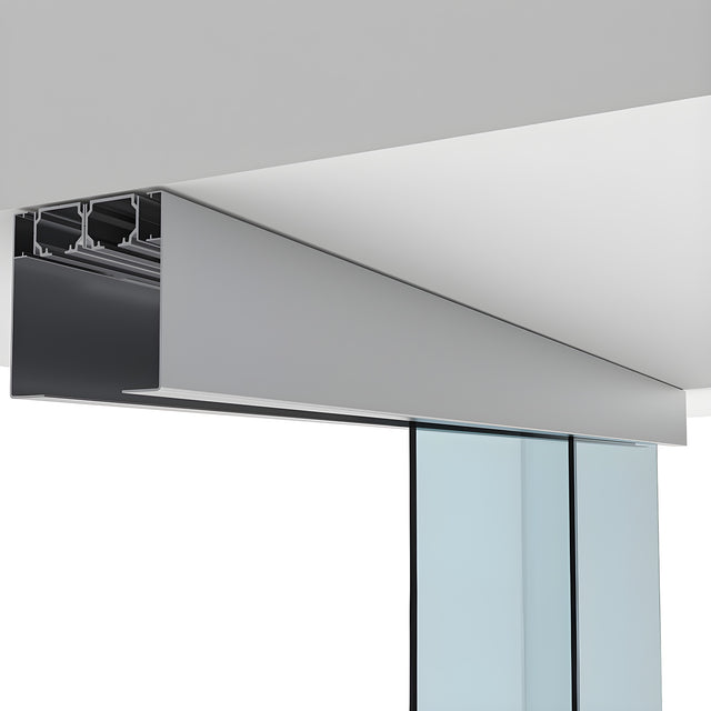 CRL50 Series Two Panel Telescoping Ceiling Mount Kit - Left Stacking Direction