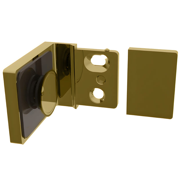 CRL Satin Brass Lugano Series Wall Mount Bracket