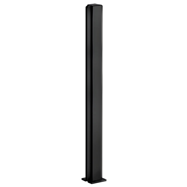 CRL Matte Black 30" Center Design Series Partition Post