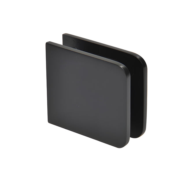 CRL Matte Black Oversized Fixed Panel U-Clamp