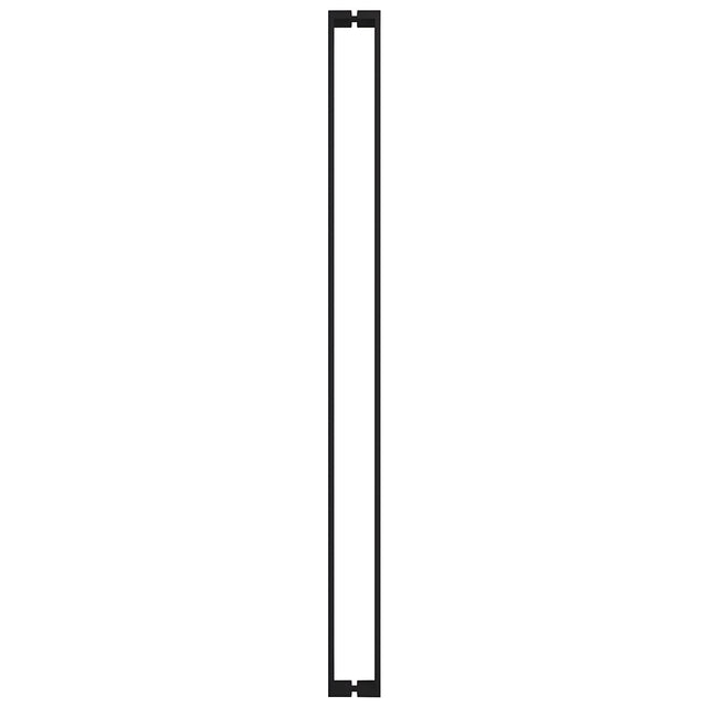 CRL Matte Black 60" Hollow Premium Handle U-Style