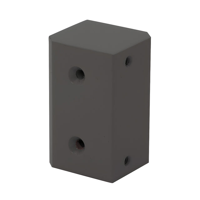 CRL Matte Bronze Surface Mount Strike Plate Block