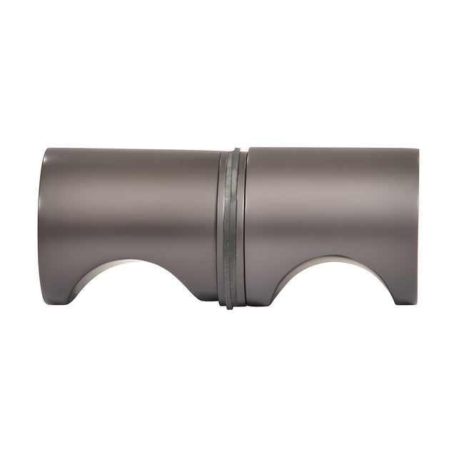 CRL Matte Gun Metal Back-to-Back E-Z Grip Style Knobs