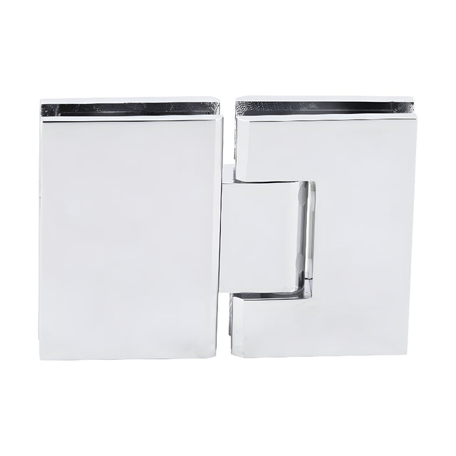 CRL Polished Chrome Melbourne 180 Degree Glass-to-Glass Hinge