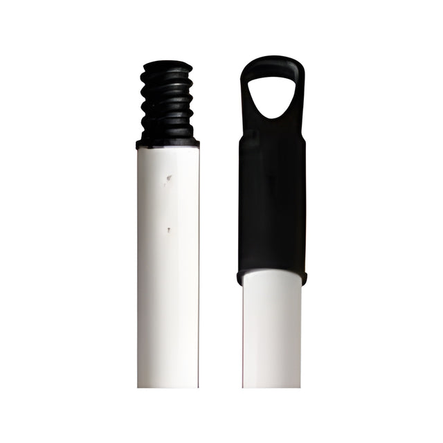 Metal Handle, Threaded, White, 48"- 1 Ea