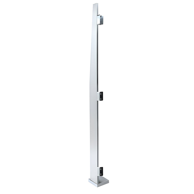 CRL Custom Polished Stainless Metropolis End Post