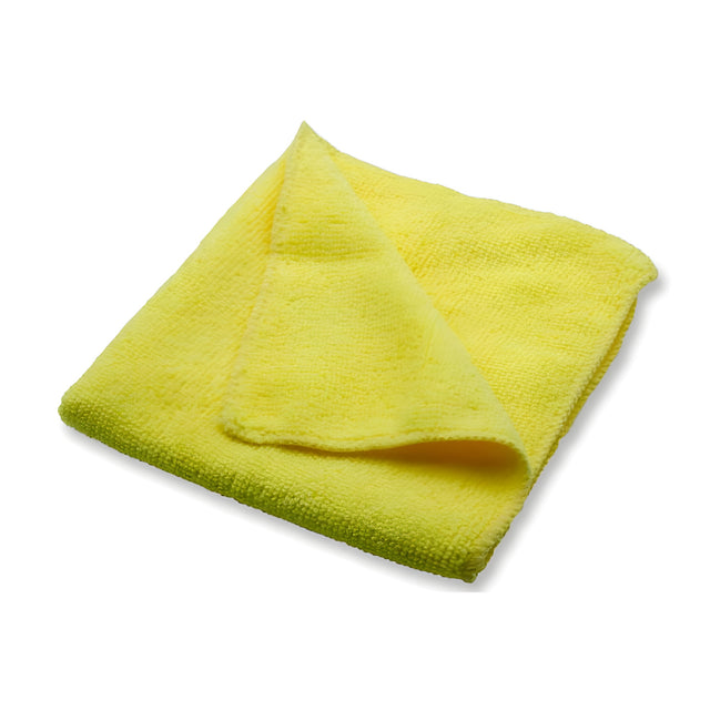 Micro Fibre Cloth, 300gsm, 16 x 16, Yellow – 12/Bag