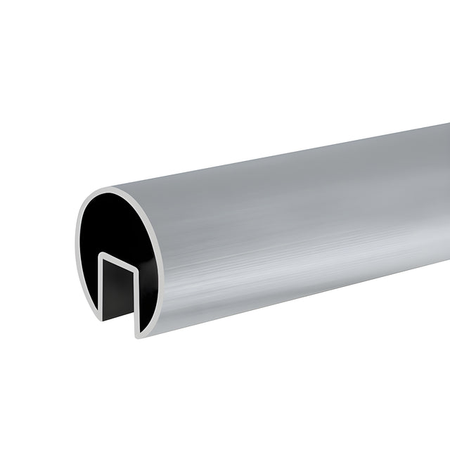 CRL Mill 3" Extruded Cap Rail for 3/4" Glass - 240"