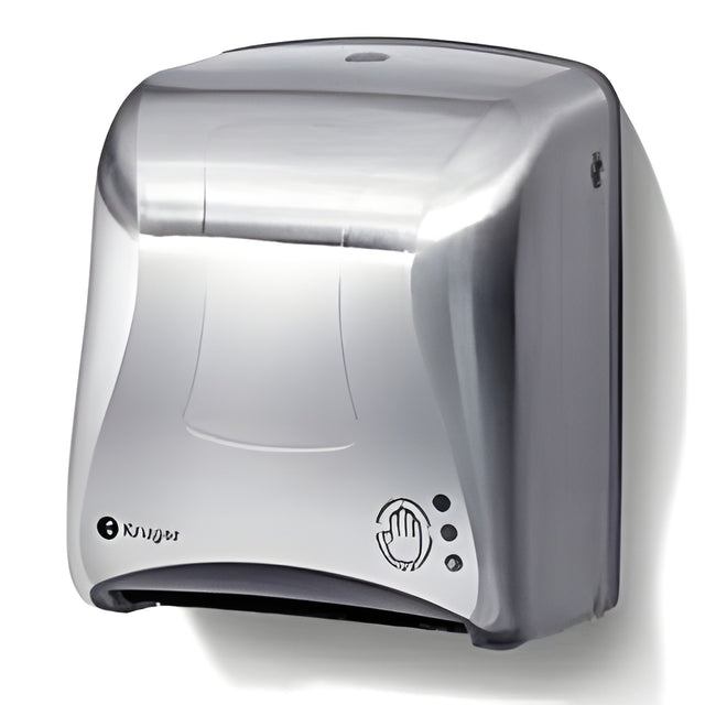 Mini-Titan Electronic Touchless Roll Towel Dispenser, Stainless Steel