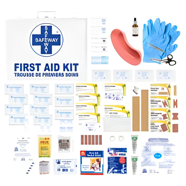 Ontario WSIB Level 2 Deluxe First Aid Kits, 16-199 People, Metal Box, P36