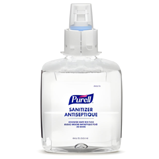 PURELL Advanced Hand Rub Gel Refill for PURELL CS6 Touch-Free Hand Sanitizer Dispensers- 1200 mL x 2 Cartridges / Case