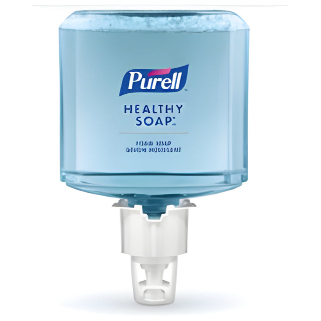 PURELL HEALTHY SOAP Mild Foam Refill for PURELL ES4 Push-Style Soap Dispensers- 1200 mL x 2 Cartridges / Case