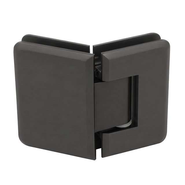 CRL Oil Rubbed Bronze Pinnacle 045 Series 135 Degree Glass-to-Glass Standard Hinge