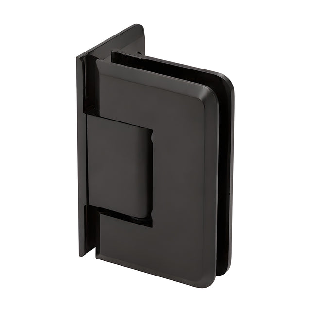 CRL Oil Rubbed Bronze Pinnacle 044 Series Wall Mount Offset Back Plate Hinge