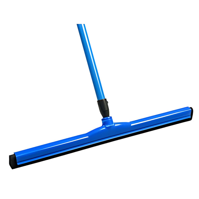 Plastic Moss Foam Blade Professional Floor Squeegee, 24"", Blue