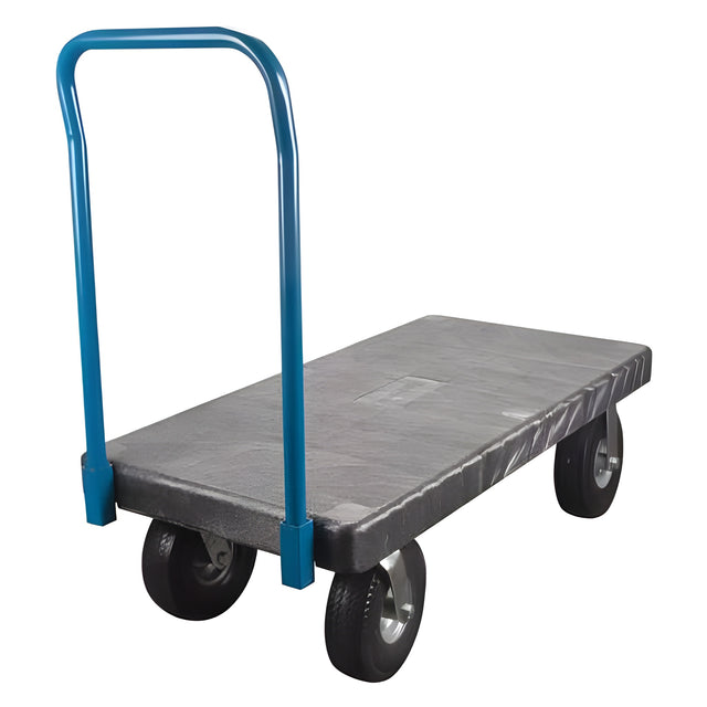 Plastic Platform Truck, 30 x 60- 1 Ea