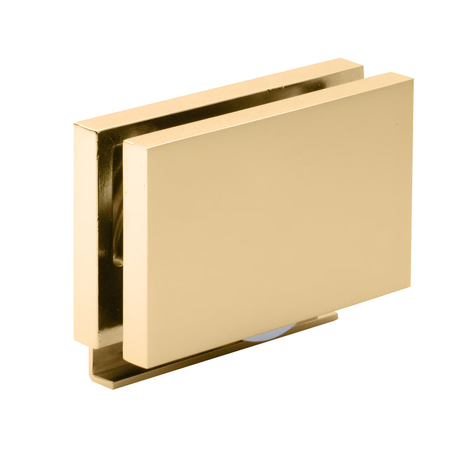 CRL Polished Brass Square Cornered Rollers for Essence® Series Sliding System