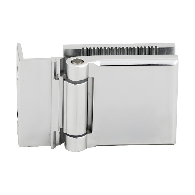 CRL Polished Chrome Mini Hinge - 'L' Plate Style
