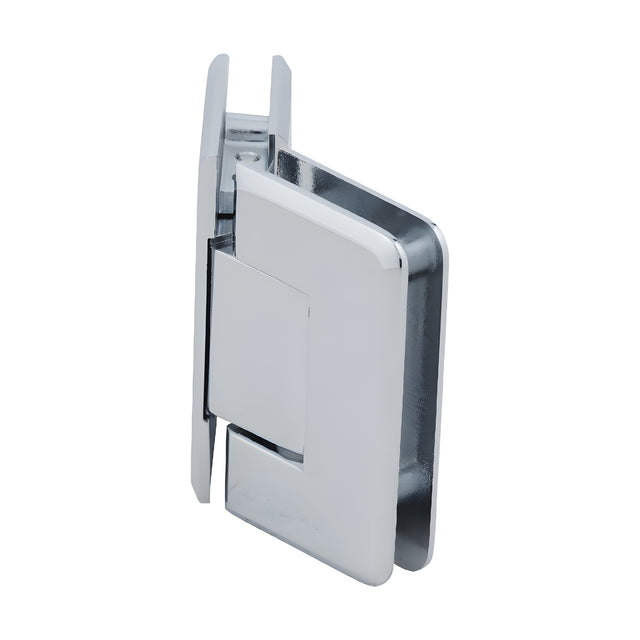 CRL Polished Chrome Pinnacle 045 Series 135 Degree Glass-to-Glass Standard Hinge