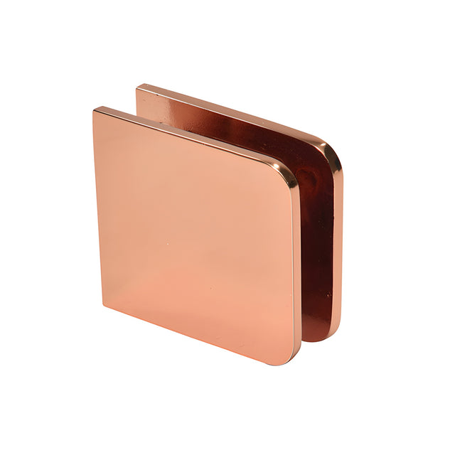 CRL Polished Copper Oversized Fixed Panel U-Clamp