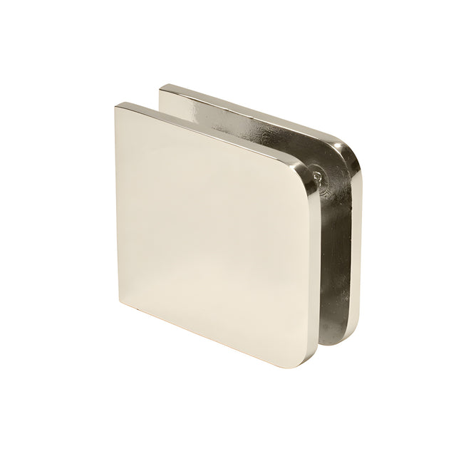 CRL Polished Nickel Oversized Fixed Panel U-Clamp