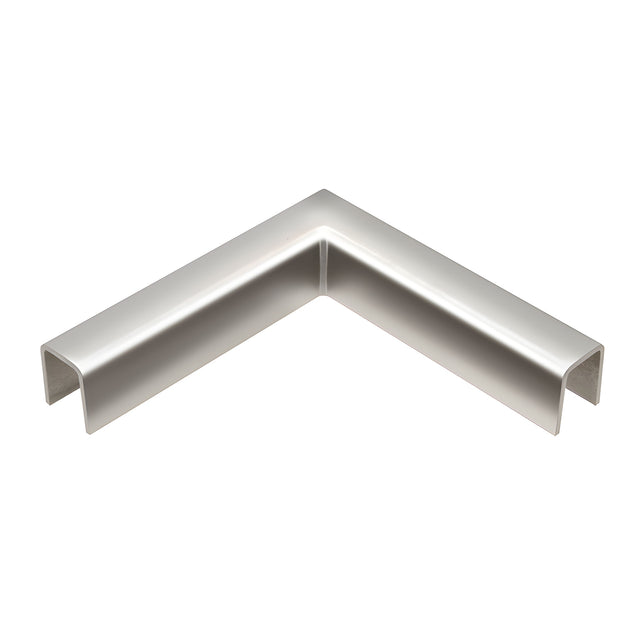 CRL 316 Polished Stainless 90 Degree Horizontal Corner for 11 Gauge Low Profile Cap Railings