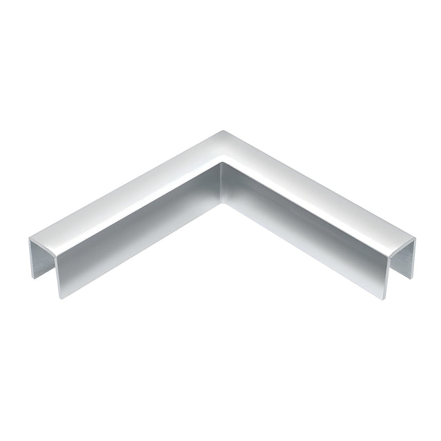 CRL Polished Stainless 90 Degree Horizontal Corner for 11 Gauge Crisp Corner Cap Railings
