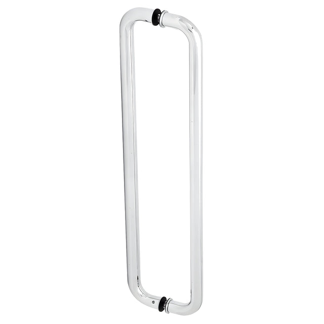 CRL Polished Stainless 24" Glass Mounted Back-to-Back Standard Pull Handle