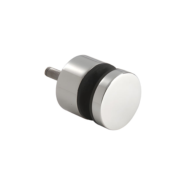 CRL 316 Polished Stainless Glass Rail Standoff Base and Cap - 1" Projection