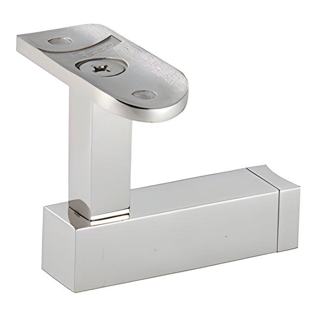 CRL Polished Stainless Shore Series Post Mounted Hand Rail Bracket