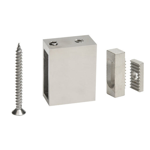 CRL Polished Stainless Steel 180° Serenity Series Sliding System for frameless glass shower doors
