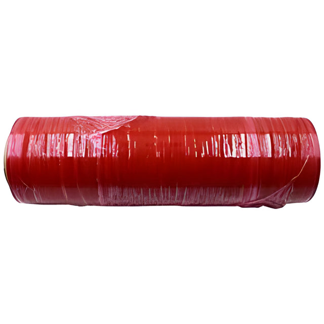 Hand Pallet Wrap, 15 x 1500, 63 Gauge, Red- 4 Rolls/case