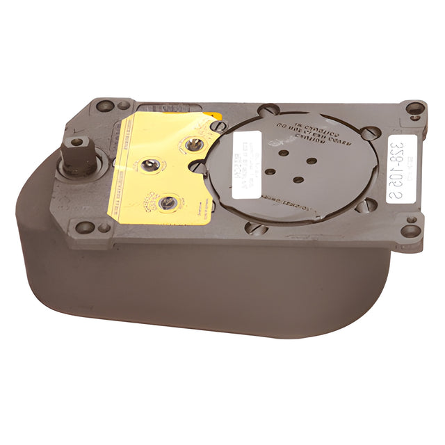 Rixson® 328 Series Center-Hung Right Hand 105 Degree Selective Hold Open Floor Mounted Closer Body Only for Patch Fittings